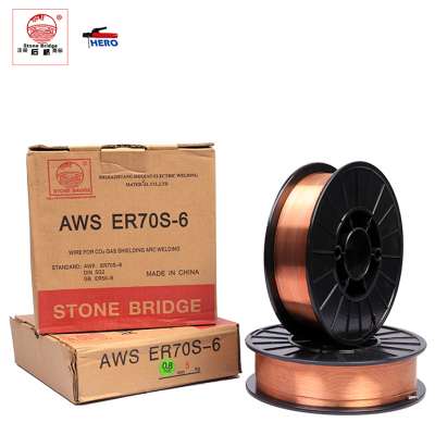 Wire copper!CO2 mig welding wire AWS 5.18 ER70S-6